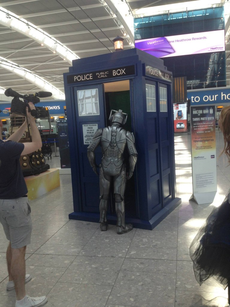 Doctor Who Photo Booth Tardis